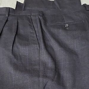 Nordstrom Men's Gray Checkered Pants